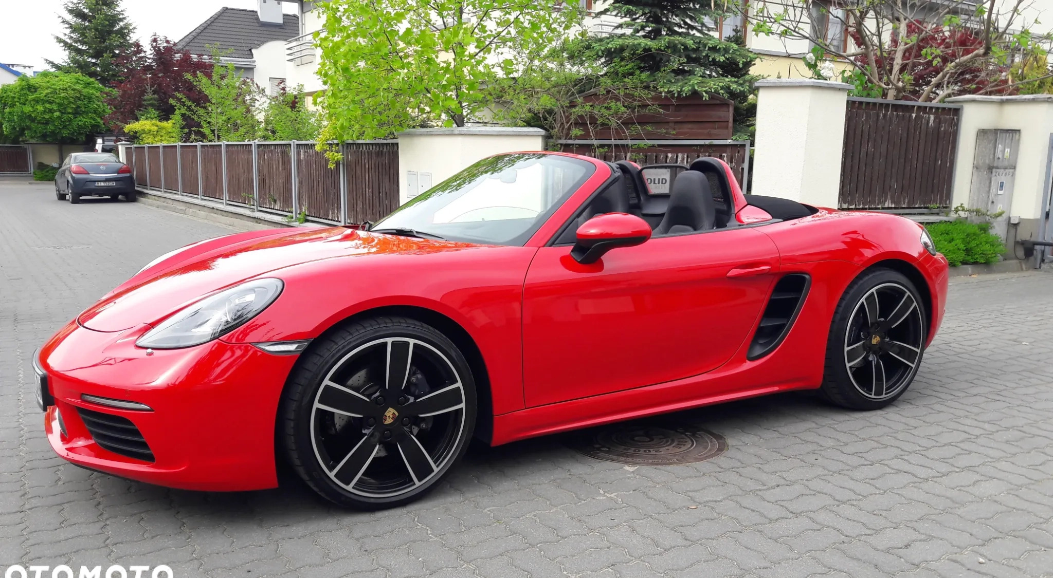 Porsche 718 Boxster cena 265000 przebieg: 58000, rok produkcji 2017 z Warszawa małe 529